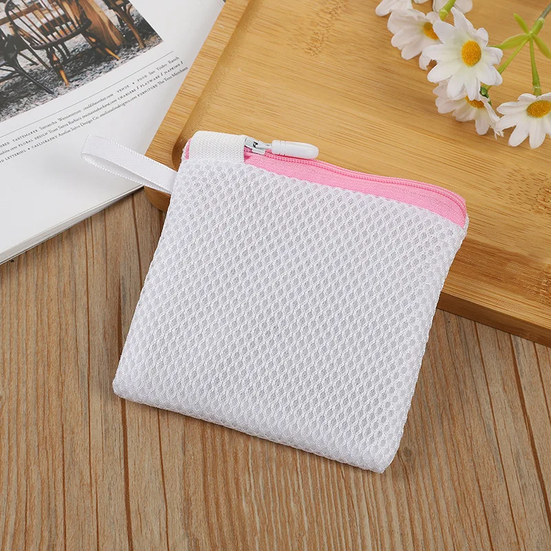 Thickened Polyester Mesh Laundry Bag Mini Multi-Function Laundry Bag Bra Lingerie Socks Laundry Basket Washing Machine Sorting 4