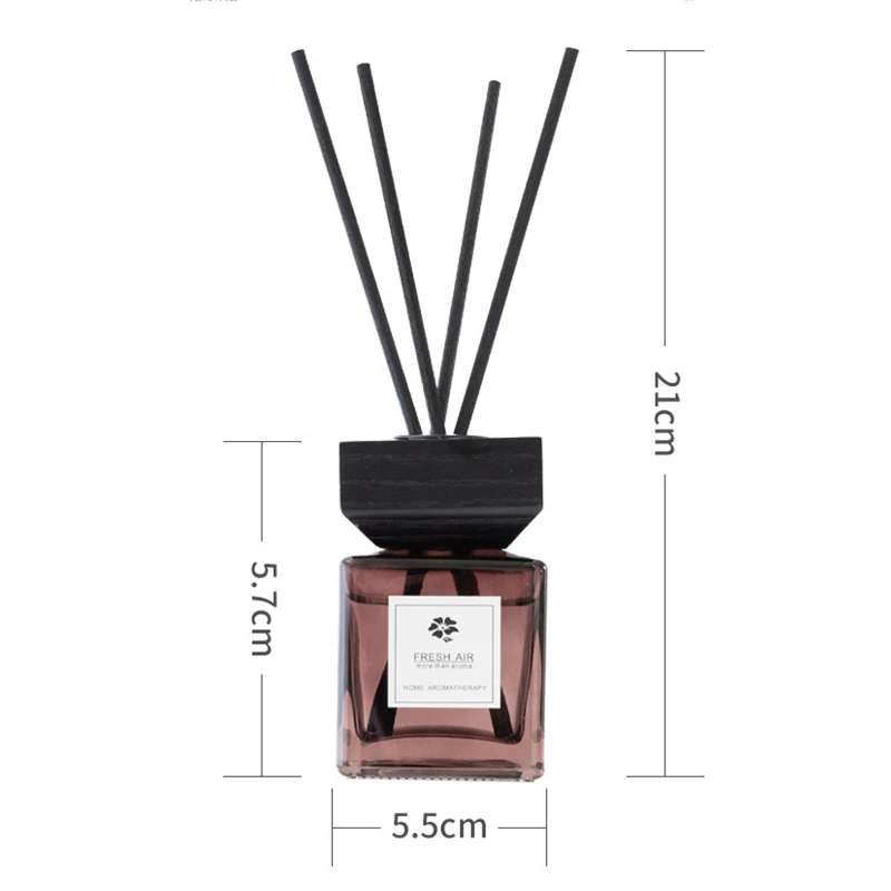 Y 100ml Glas Diffusor Flasche Wohnheim Zimmer Holtel Reed Diffuser Set Bad  Ätherisches Öl Hause Luft von Getrocknete Rattan unsterblich Blume -  AliExpress