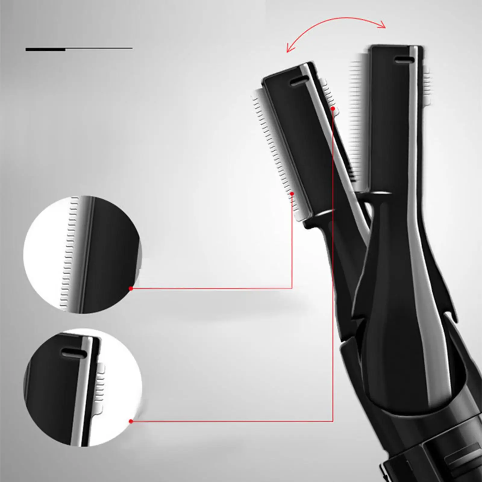 Mini Electric Eyebrow Trimmer Multi-Function Women Men Portable Armpit