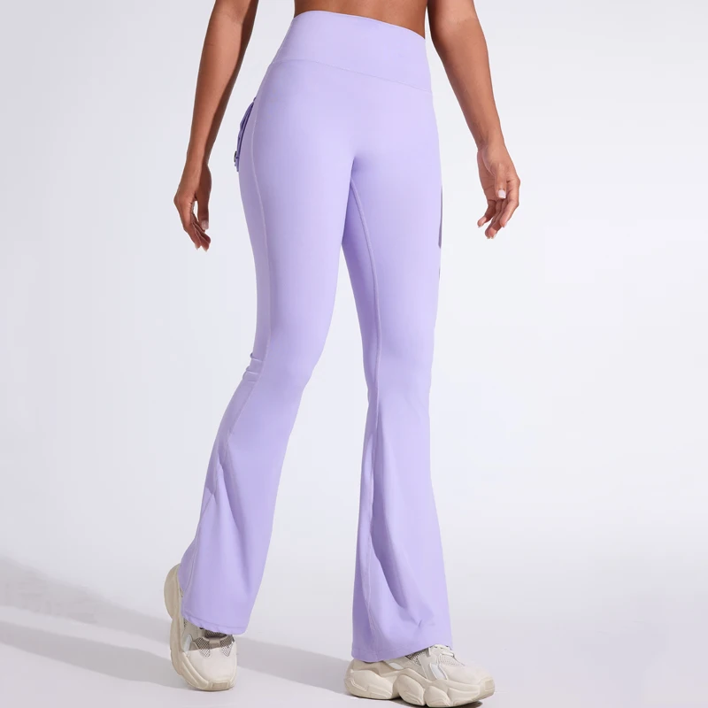 DIAS FIT JOY المرأة جيب جرس قيعان اليوغا عالية الخ...