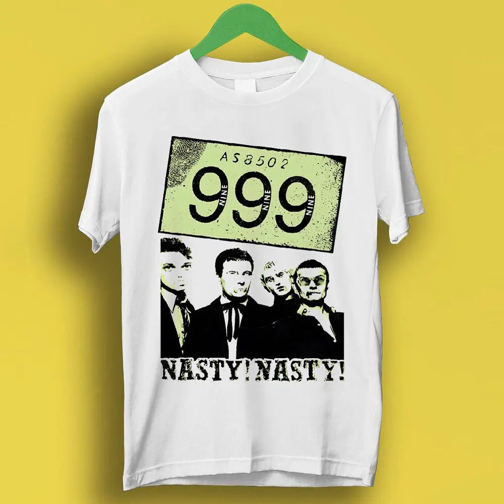 

999 Nasty Nasty Punk Rock Retro Music Gift Top Tee T Shirt P1410