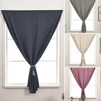 Comode tende ombreggianti senza perforazione Opzioni di colore multiple Soggiorno Camera da letto Decorazioni per la casa Porta finestra Tende facili da installare Tende 1