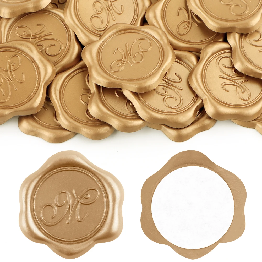 

M Wax Seal Stamp DIY Craft Supplies Scrapbooking Christmas Wedding Invitation for Decoration Wine Bags, Notebooks, Gifts