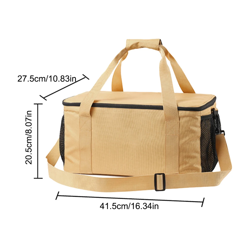 Camping Supply Storage Handbag Versatile Gas Stove Canister Pot Carry Bags Wear Resistant Large Capacity for Outdoor BBQ Camping