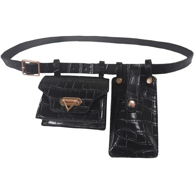 

Women's Fashion PU Leather Black Bag Corset Female Cummerbund Coat Waistband Dress Decration Narrow Belt J138