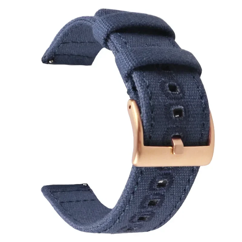 Braided Canvas Quick Release Watch Strap - Multiple Sizes Available