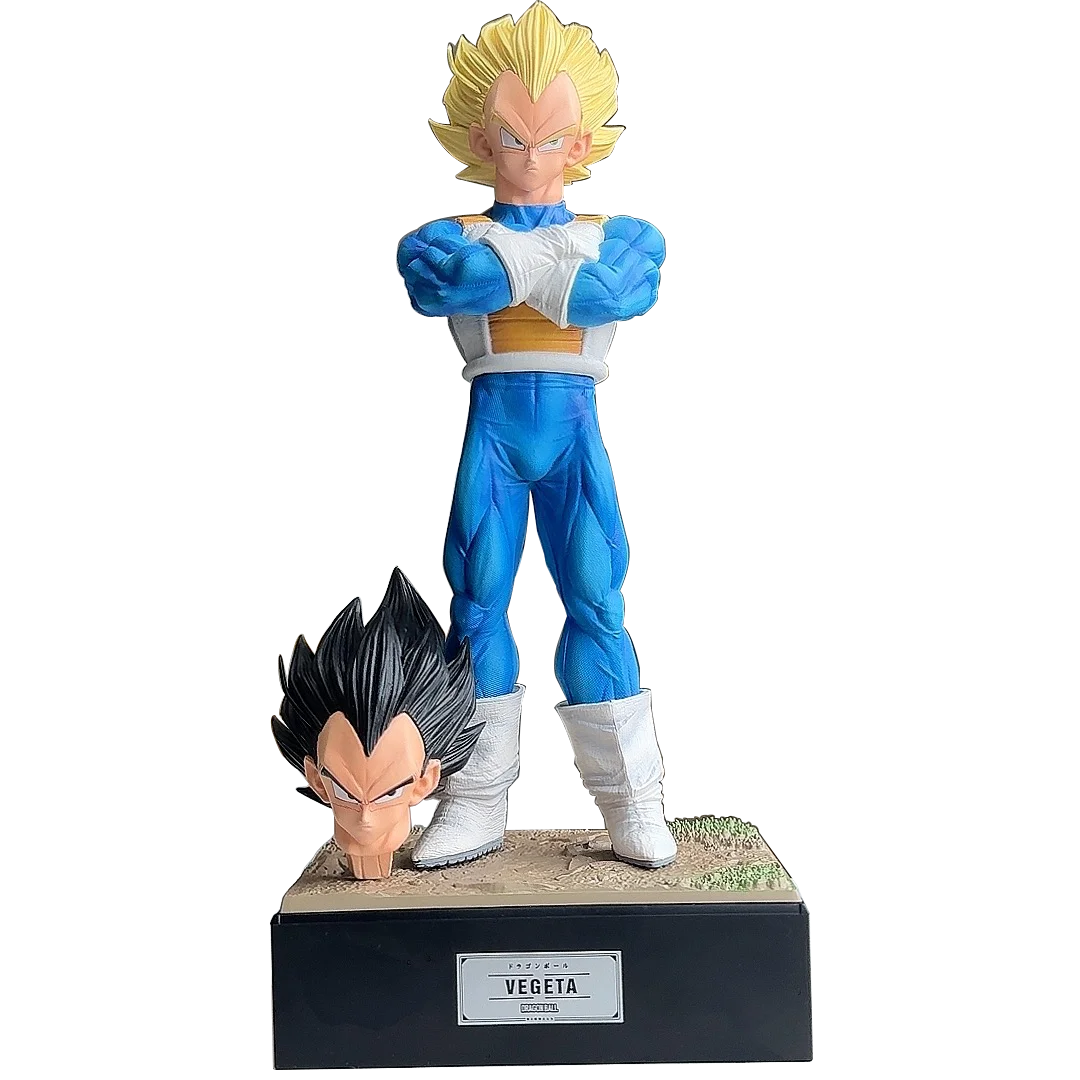 Acheter Figurine de dessin animé Gk CPR Android 18 et Krillin, 2 statues d'en-tête, jouet à collectionner en PVC