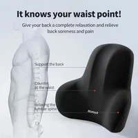 Memory Foam Car Neck Cushion Car Lumbar Support For Car Supplies Universal Neck Pillow Waist Cushion Car Seat Car Accessories 2