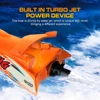 2.4GHz lancha de Elesteered Boat RC inject Speedboat 30km/h Waterproof Electric Turbine Drive Remote Control Boats Watercraft 4