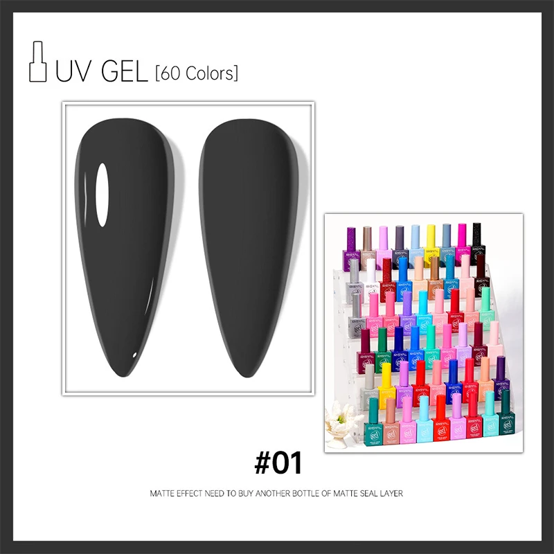 15ml Neon Gel Nail Polish Set - Vibrant Multi-Color Collection