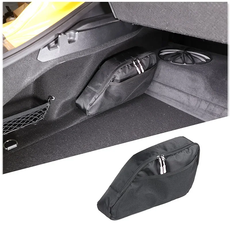 

cheya Car Trunk Storage Bag Multifunctional Storage Bag for Toyota GR Supra MK5 A90 2019 + Interior Storage Accessories 1 Pcs