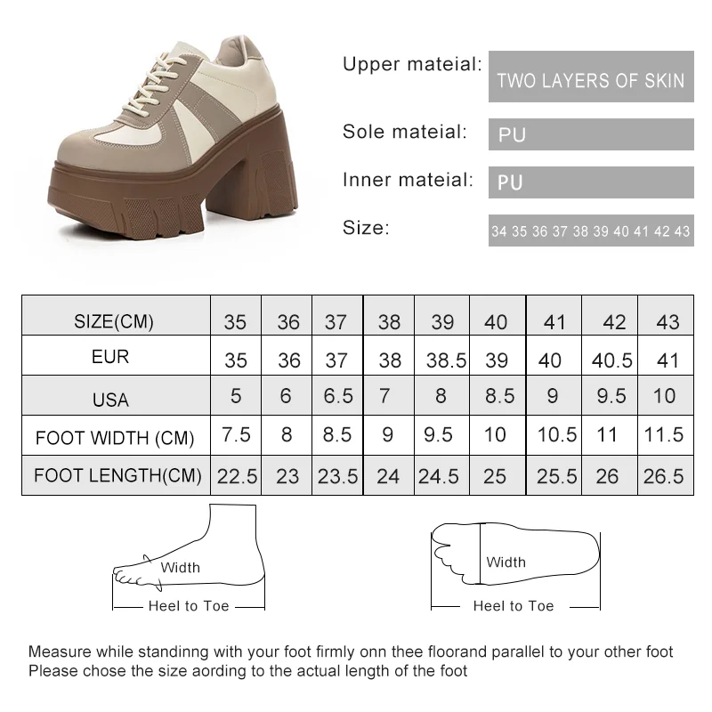 Women High Heels 2024 New Spring Heels High 11cm Platform Women Fashion Shoes Matching Color Lace-up Genuine Leather Women Shoes