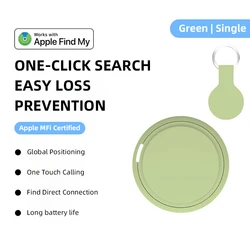 Universal Smart GPS Tracker Tag | Anti - Loss Locator for Keys, Bikes, Pets, and More (GPS - Green)