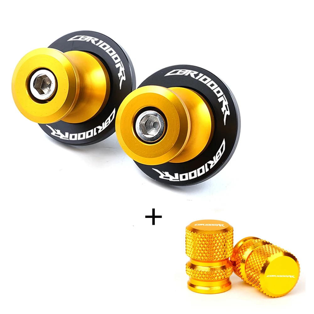 Motorcycle Tire Valve Caps & Swingarm Sliders Spools - 8MM Accessories