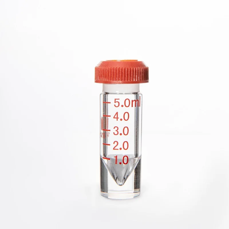 

SYNTHWARE Micro thick wall reaction bottle, 0.1mL/1mL/3mL/5mL/8mL, Joint 7/10 14/10, With perforated cover, Borosilicate glass