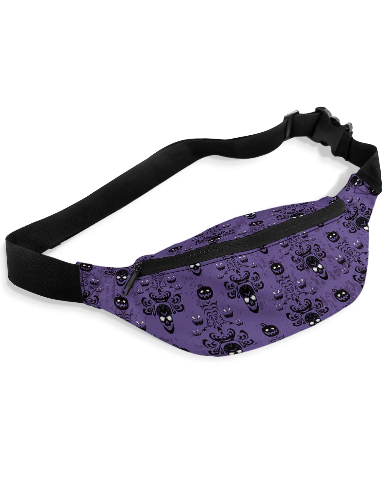 

Halloween Pumpkin Ghost Skull Waist Packs Shoulder Bag Unisex Messenger Bag Casual Fashion Fanny Pack for Women