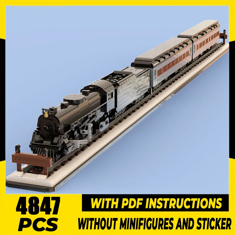 

Moc Building Bricks The Polar Express Transport Train Model Technology Modular Blocks Car Train Gift Christmas Toy Sets Assembly