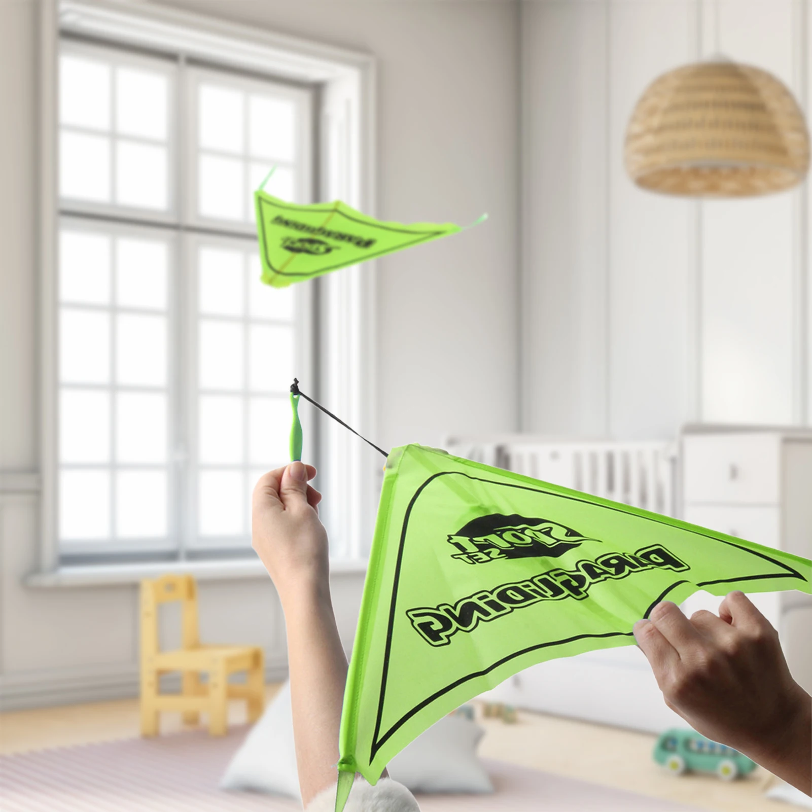 Hang Glider Rc Kite Plane Slingshot Paraglider Toy Catapult