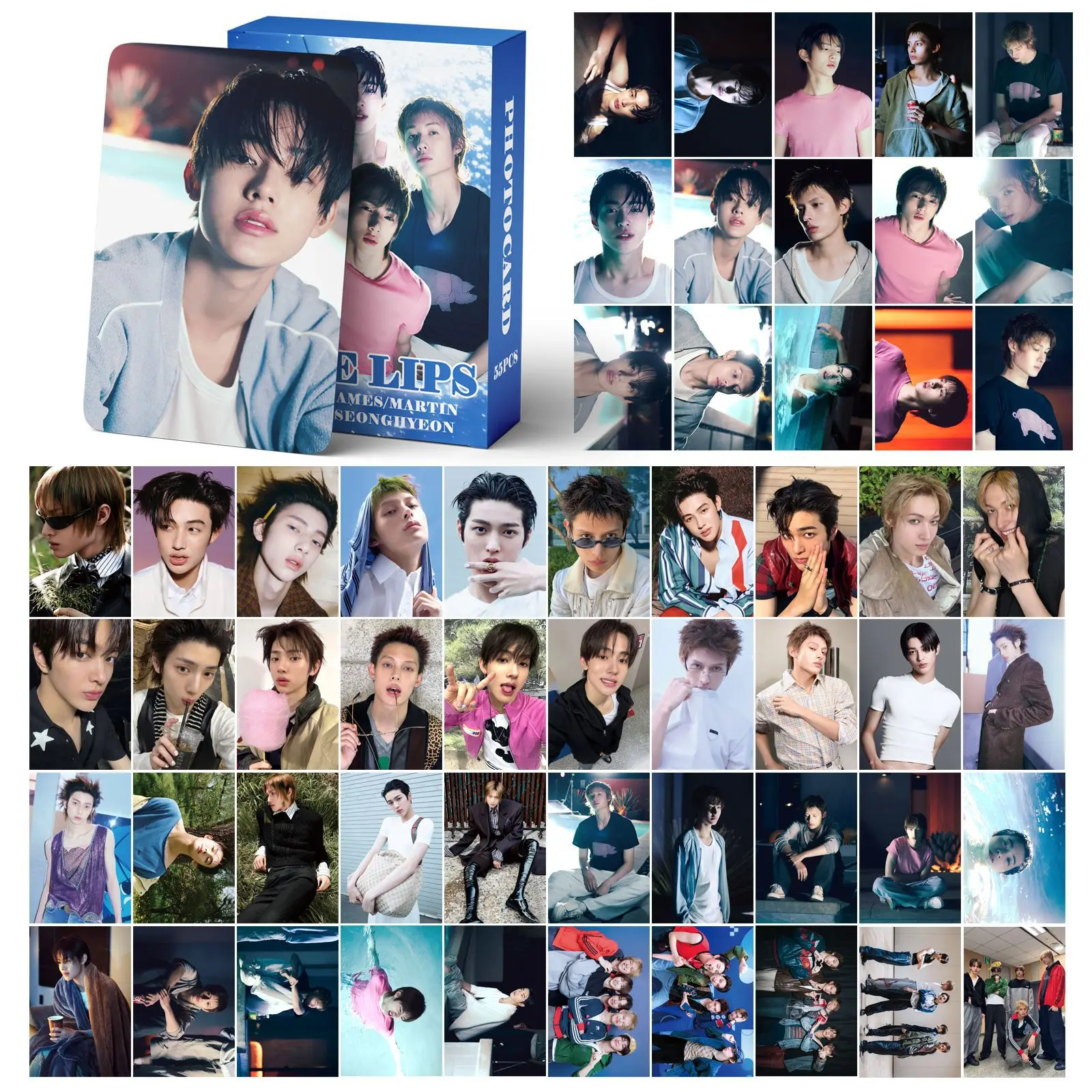 K-pop Boy Group 2026 World Tour 'Put Your Phone Down' Exclusive Fan LOMO Cards - Star Photo Collectibles & Gifts