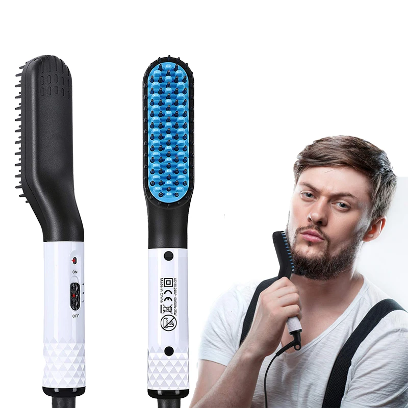 Hair Straightener Brush Best Heated Hair Brush RACCOMB Cordless