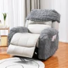 4/6/8pcs a set, double-sided jacquard braid Chivas sofa cover, elastic soft sofa recliner cover decorative protection 4