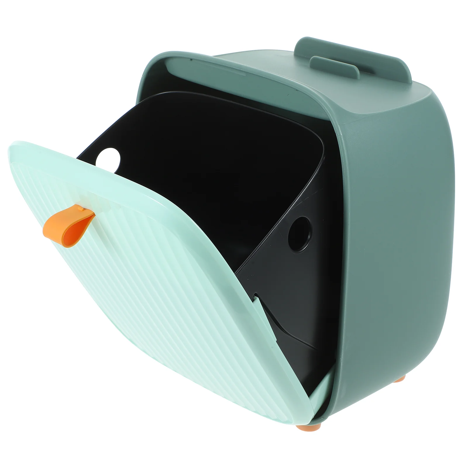 

Mini Trash Can Garbage for Bedroom Desktop Small Waste Basket Wastebasket Plastic