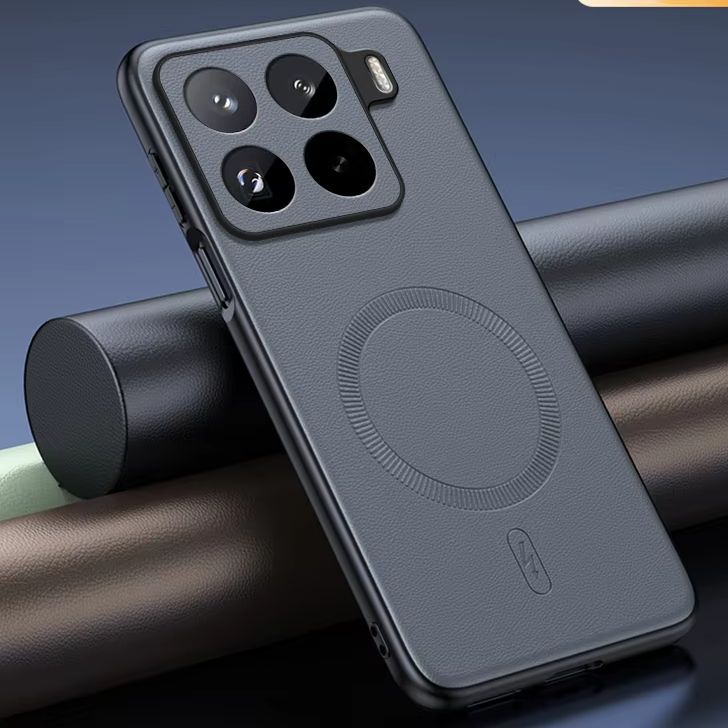 Business Hard Magnetic Case for Xiaomi 15 14 14T Pro MI15 15Pro Rugged Armor Shockproof for Magsafe Wireless Charging Back Cover