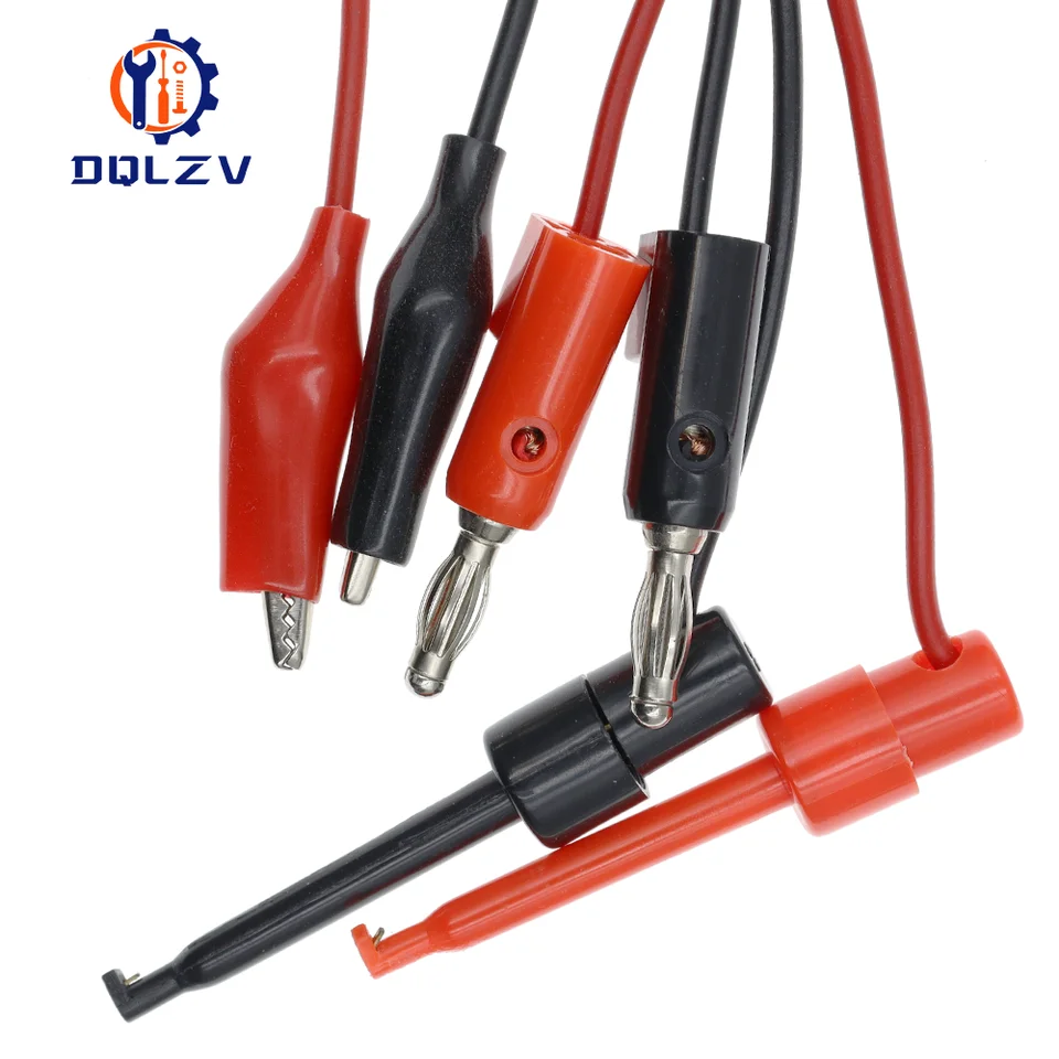 P6100 100MHz Oscilloscopio Clip Sonde con BNC a Minigrabber Test Lead Kit 10:1 e 1