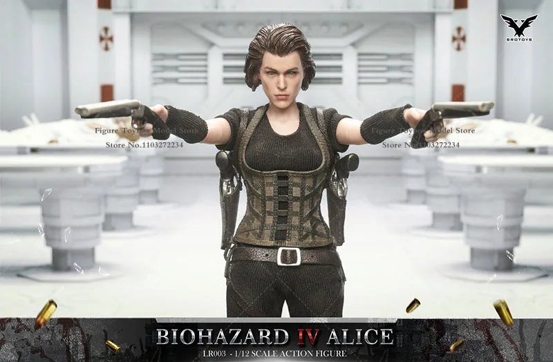 BROTOYS LR004 アリス bio hazard Alice 1/12 BROTOYS LR003 LR004