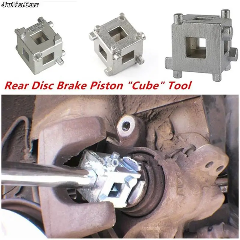 Pinza Freno A Disco Posteriore Pistone Rewind/Wind Back Cube Tool 3/8 "Strumento Di Azionamento