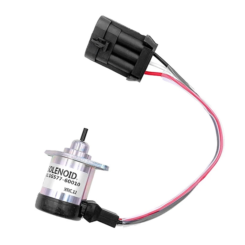 

Fuel Shut Off Solenoid Stop 6689034 1G577-60010 1G577-60011 For Bobcat T250 T300 T320 Skid Steer & Kubota