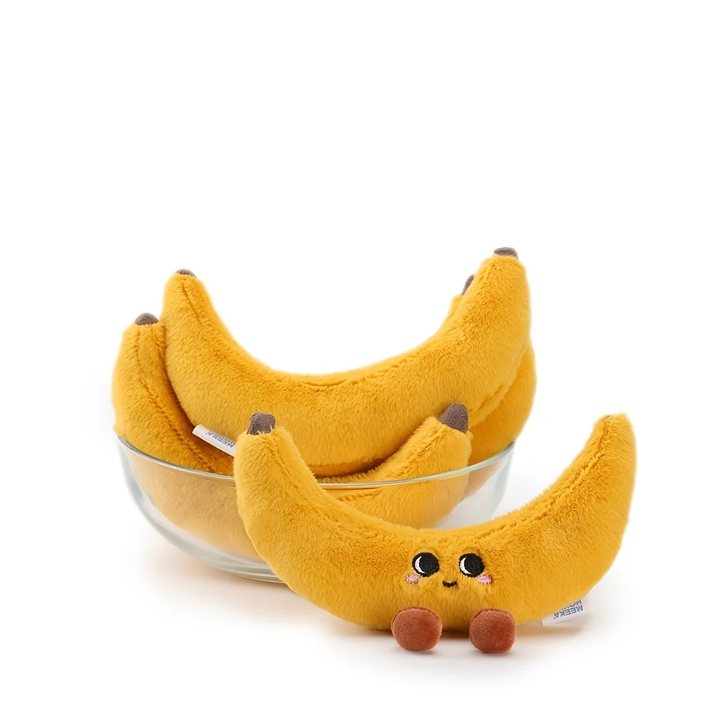 Simulation Stuffed Fruit Banana Soft Cute Cartoon Plush Toys Stuffed Fruit Doll Banana Plush Doll For Baby Kids Gifts - 2