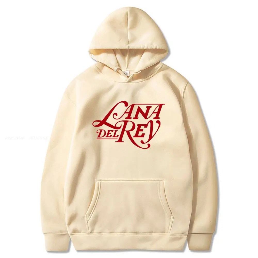 

Singer Lana Del Rey Logo Printed Hoodie Men's and Women's Casual Large Autumn/Winter Harajuku Hooded Sweatshirt Street Clothing