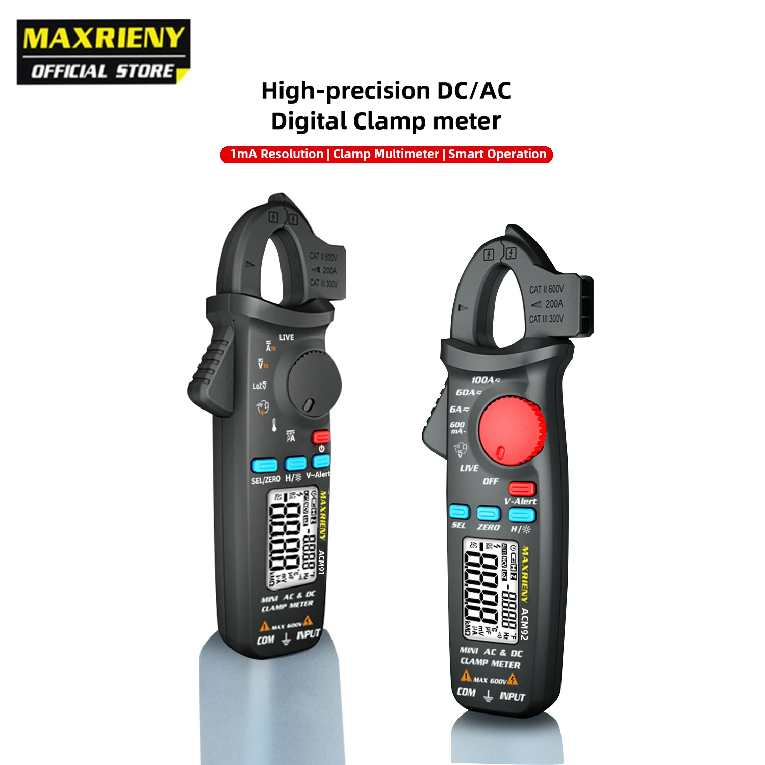 Digital Clamp Meter Multimeter ACM91