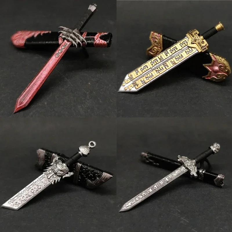 

Ancient Chinese Style Sheath Knife Scabbard Sword Weaponry Game Props Weapons For Mini Dolls Figures Building Blocks Bricks Toys