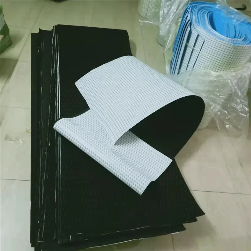 2100mm X690mmx5mm News Surfboard Black/Blue EVA Deck Pad 3M Glue Surf Pads Yatch Deck Pad Paddle Sup Board Kayak Accessories