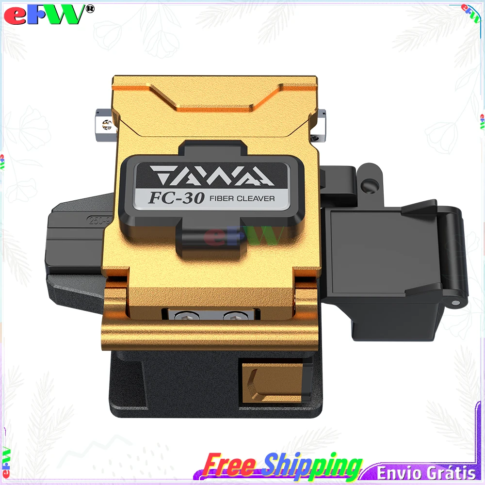 

Handheld Optical Fiber Cleaver TAWAA FC-30 Double Fixture Standard Less than 0.5 Degrees (48000 times blade life)