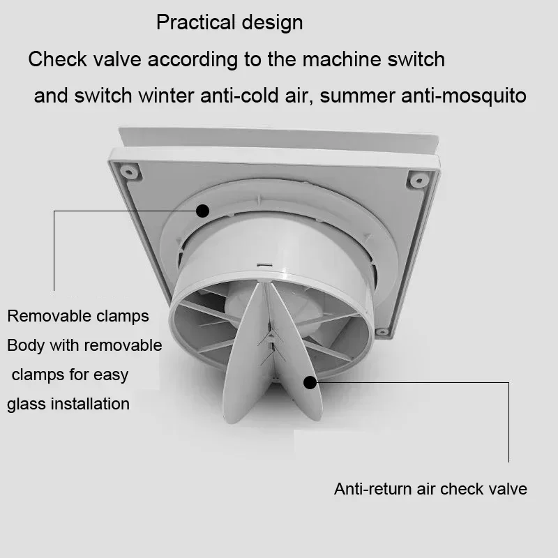 4 6 Inch High Speed Exhaust Fan