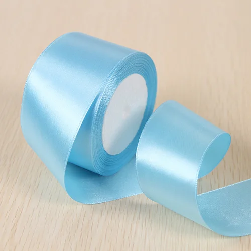 Elegant Satin Ribbons in Variety of Colors for Wedding and Party Decorations