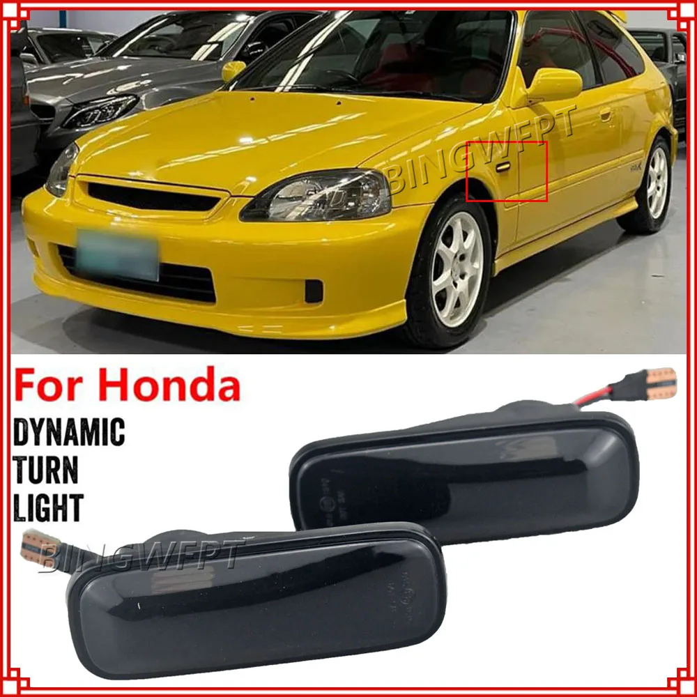 Sell 1996-2000 HONDA CIVIC 2DR LED TAIL LIGHT 1997 1998 1999 In - Foto 2