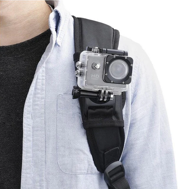 Tracolla Per Action Camera - Gancio 360° Per GoPro, SJCAM, Xiaoyi E Altri Modelli - Foto 8