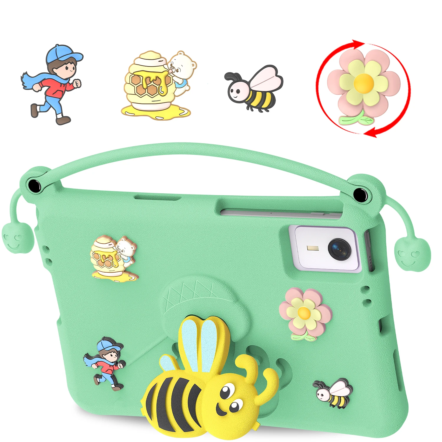 Durable Kids EVA Foam Protective Case with Handle Stand