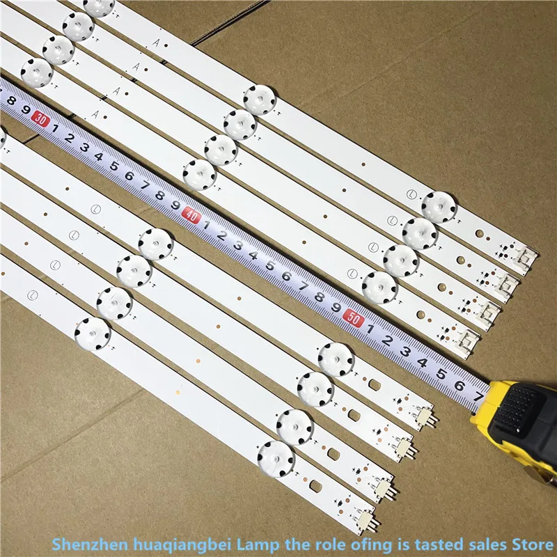 49인치 TV용 LED 스트립 49UF6400 49UF6407 49LF510V 49UF640V NC490DUE-SADP2 LGE-WICOP-49INCH-UHD-FHD-REV05 GAN01-1255A-P1