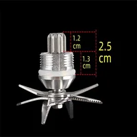Lame de rechange universelle à 8 lames pour mixeur haute vitesse 2L, mixeur commercial pour lait de soja et machine à glace pilée 5