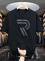 T-shirt imprimé de luxe décontracté pour homme - T-shirts graphiques streetwear tendance et confortables à porter - Vêtements pour homme une pièce 1
