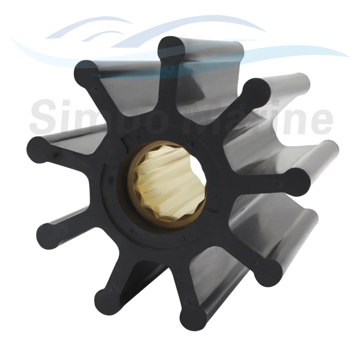 

Flexible Sea Water Pump Impeller For M.A.N. Motors Engine Cooling Systems 09-802B