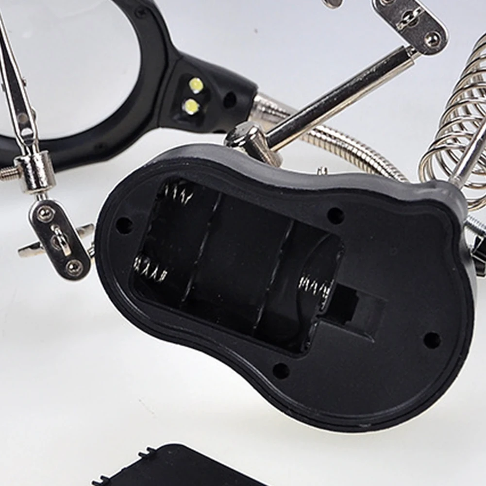 Illuminated Magnifier LED Light Adjustable Support Tool