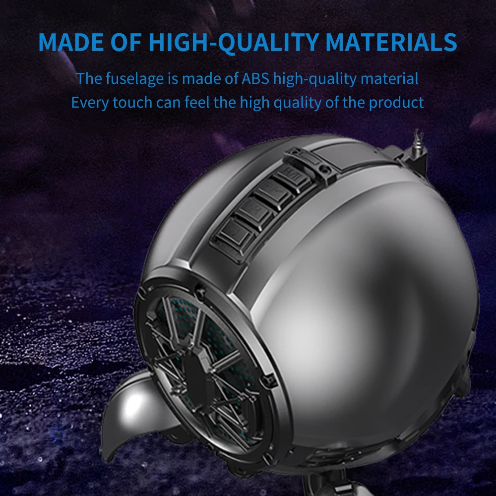 RGB Seven-color Light Cyberpunk Gravity Planet Subwoofer Gaming Desktop Laptop Speaker Wireless Bluetooth Card Radio Audio With