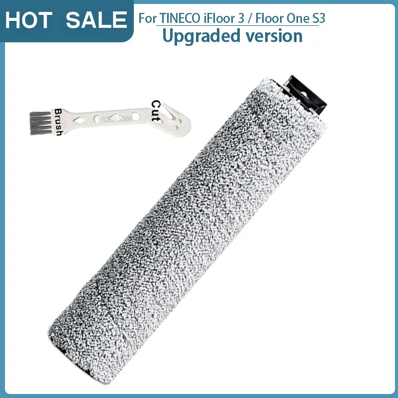 Cordless Floor Washer Replacement Roller Brush and HEPA Filter Accessories