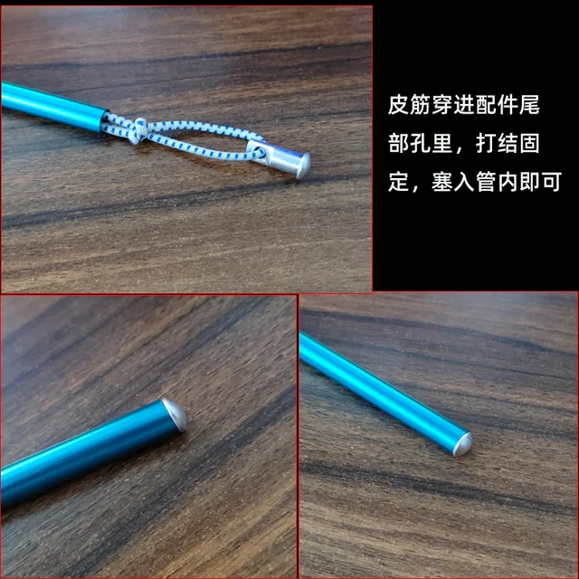 5Pcs 8.5mm 9.5mm 11mm 13mm Aluminium Alloy Tent pole End Plugs End Tips